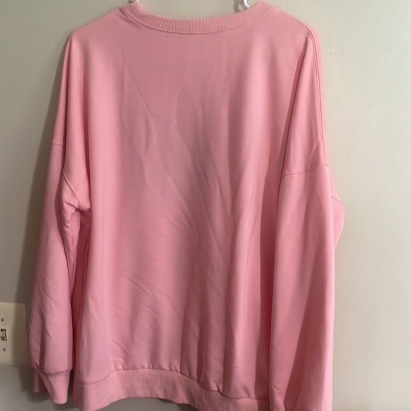 Mama Life pink Large Womens sweatshirt - Picture 2 of 2